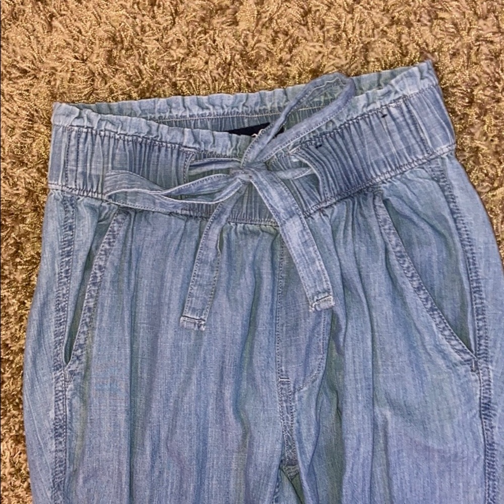 hollister high rise joggers